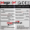 Witryna cukiernicza Mega-M CLARA S60 white