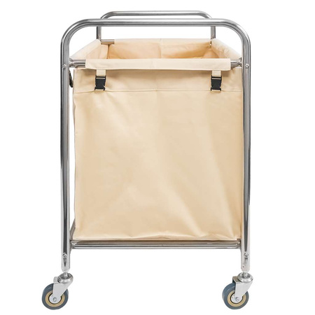 Wózek hotelowy na pranie Mega-M 88x54x89 cm beżowy