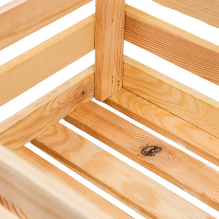 Skrzynka drewniana na warzywa owoce Mega-M L-30 cm G- 40 cm  H-18 cm