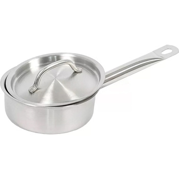 Rondel z pokrywką ze stali nierdzewnej Mega-M 0,8L 14x5,5 cm