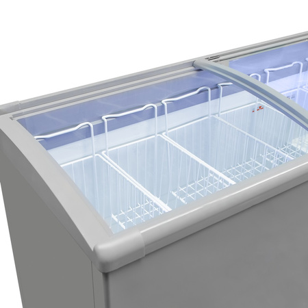 Zamrażarka skrzyniowa przeszklona 263L Mega-M YETI X144