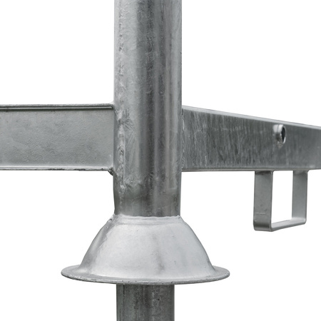 Manurack Mega-M paleta słupkowa 202,5x118x31 cm - podwójny mobilrack