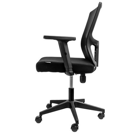 Fotel biurowy obrotowy FURVERO Aero czarny