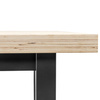 Stół warsztatowy Mega-M S-180 cm x G-75 cm x H-80 cm system 01 grafit N
