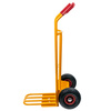 Wózek młynarka wklęsły z rozkładną platformą Mega-M (MTP003451) 200kg żółty karton N