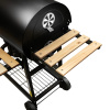 Grill ogrodowy węglowy Mega-M beczkowy 70x35 N