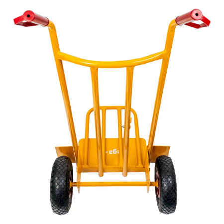 Wózek młynarka wklęsły z rozkładną platformą Mega-M (MTP003451) 200kg żółty karton N