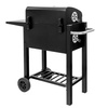 Grill ogrodowy węglowy Mega-M 1x stolik boczny 42x30 N