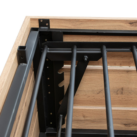 Wyspa na warzywa i owoce Mega-M H-75 cm L-131 cm G-94 cm dąb wotan