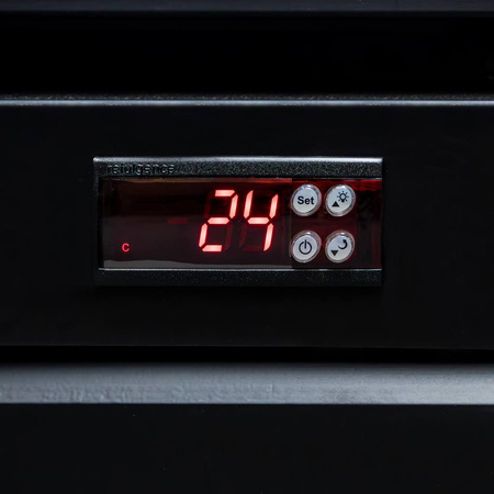 Witryna chłodnicza 1-drzwiowa 610L Mega-M DIEGO S83 oświetlenie LED