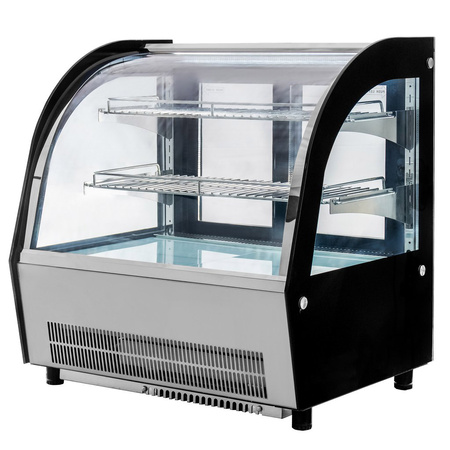 Witryna chłodnicza nastawna Mega-M CLARA MINI S66 S-66 cm G-69 cm inox N