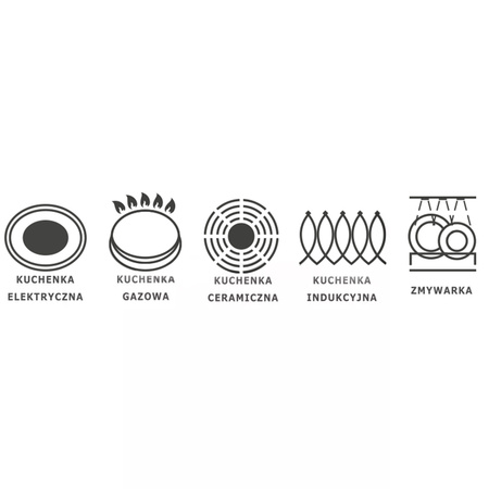 Rondel z pokrywką ze stali nierdzewnej Mega-M 9,8L 28x16 cm