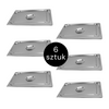 Pokrywka do GN 1/1 ze stali nierdzewnej Mega-M 53×32,5 cm zestaw 6 szt.