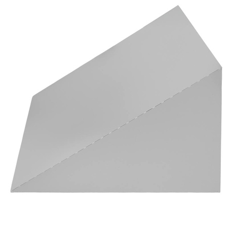 Daszek skośny do szafki BHP 80 Mega-M szary 80x50x20 cm