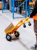 Wózek magazynowy młynarka Mega-M 2w1 transportowy żółty 250 kg karton N