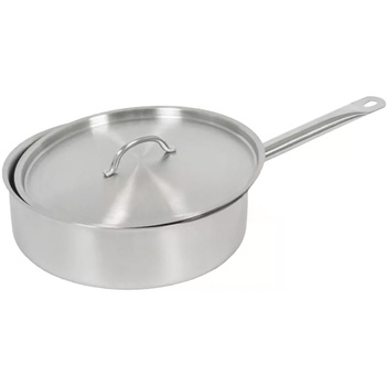 Rondel z pokrywką ze stali nierdzewnej Mega-M 5,5L 28x5,5 cm