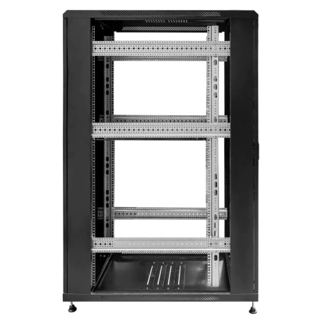Szafa Rack 19" 32U serwerowa na elektronikę Mega-M stojąca 60x100x156,5 cm czarna