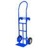 Rozkładany wózek transportowy 2w1 magazynowy młynarka taczkowy Mega-M 250kg niebieski