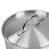 Rondel gastronomiczny wysoki z pokrywką Mega-M PRO 3l śr. 18 cm x h 10 cm N
