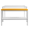 Półka na buty do podstawy z wysuwaną ławeczką WPC pod szafkę BHP Mega-M J-80 S-70 cm G-27 cm H-18 cm N