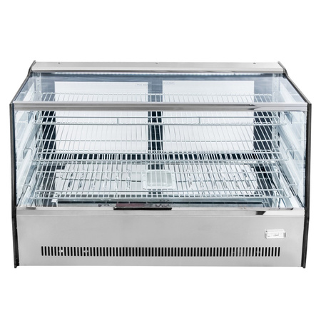 Witryna grzewcza nastawna Mega-M ELSA MINI S120H S-120 cm G-53 cm H-69 cm inox N