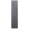 Szafa biurowa metalowa Mega-M WENUS W-03 na dokumenty przeszklona z szufladami grafitowa / szary front S- 90 cm G- 40 cm H-185 cm skręcana N