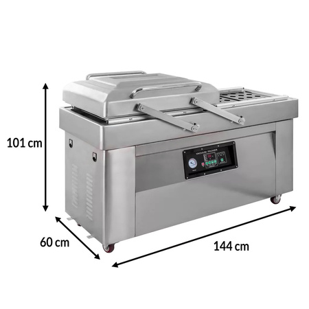 Pakowarka próżniowa 2-komorowa Mega-M 60/1 cm 2200 W zgrzewarka próżniowa