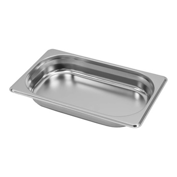 Pojemnik GN 1/4 ze stali nierdzewnej Mega-M 26,5x16,2x4cm