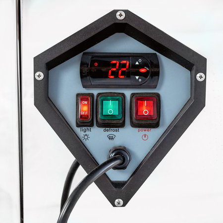 Witryna cukiernicza Mega-M CLARA S60 white