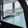 Witryna chłodnicza nastawna Mega-M CLARA MINI S120 S-120 cm G-53 cm H-69 cm inox N