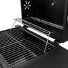 Grill ogrodowy węglowy Mega-M 1x stolik boczny 42x30 N