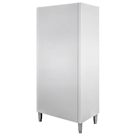 Szafa ze stali nierdzewnej magazynowa 2-drzwiowa Mega-M S-80 cm G-50 cm H-200 cm N