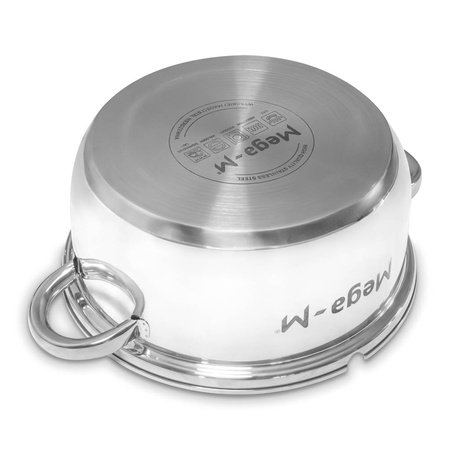 Sokownik parowy Mega-M 8 L stal nierdzewna