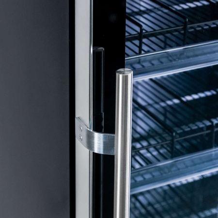 Witryna chłodnicza 1-drzwiowa 600L Mega-M DIEGO R62 Prestige black oświetlenie LED