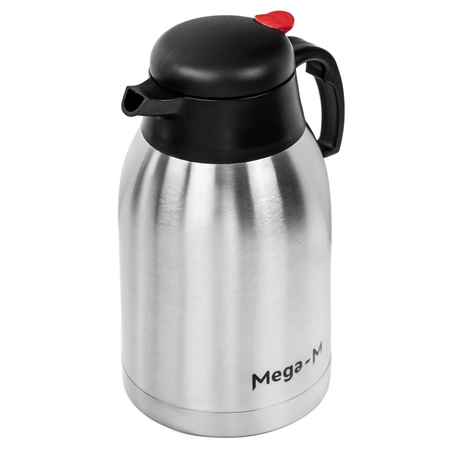 Termos ze stali nierdzewnej z przyciskiem Mega-M 1,5L N