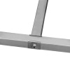 Kloc masarski drewniany na podstawie ze stali nierdzewnej Mega-M S-40 cm G-40 cm H-85 cm N