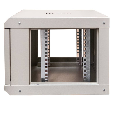 Szafa Rack Mega-M 19" 6U 300x600x400 wisząca szary N