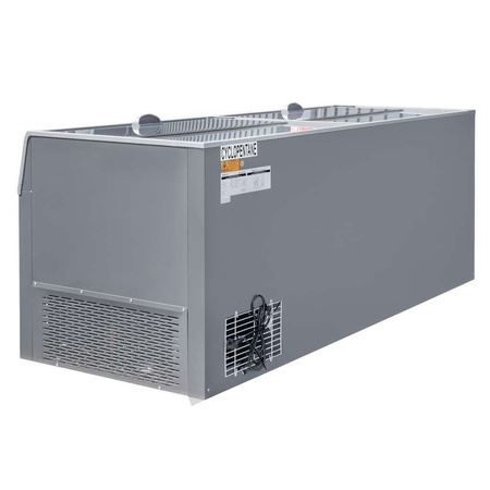 Zamrażarka skrzyniowa przeszklony panoramiczny front 621 L Mega-M OZI i210 NoFrost