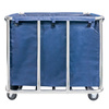 Wózek hotelowy na pranie Mega-M 90x65x83.5 cm niebieski