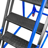 Drabina magazynowa przejezdna Mega-M STANDARD H-200 cm 8 stopni N