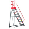 Drabina magazynowa przejezdna Mega-M H-255 cm 10 stopni N
