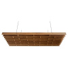 Lamel sufitowy/ ścienny podwieszany modułowy Mega-M H- 250 cm L- 96 cm G- 10 cm dąb kraft N