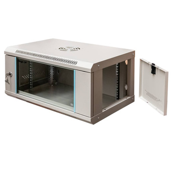 Szafa Rack 19" 6U serwerowa na elektronikę Mega-M wisząca 60x40x30 cm szara