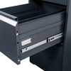 Szafka metalowa na dokumenty FURVERO W4S G/G kartotekowa 4 szuflady S-45 cm grafitowa