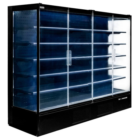 Regał chłodniczy Mega-M HUGO PLUS IC L-256 cm agregat wewnętrzny