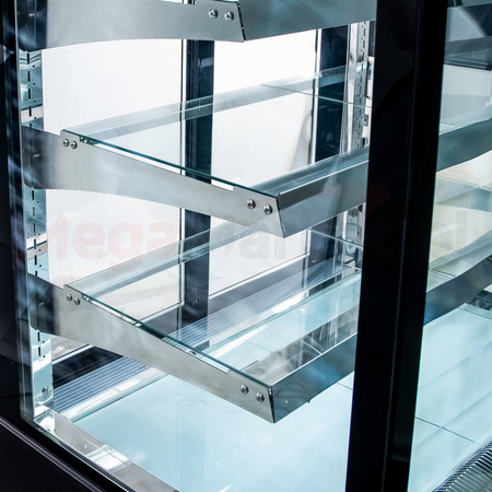 Witryna cukiernicza Mega-M ELSA S90 black