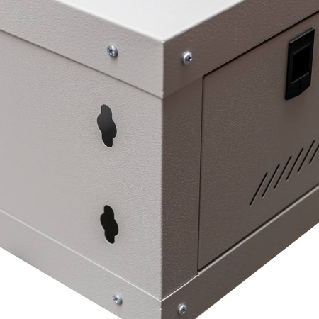 Szafa Rack 19" 4U serwerowa na elektronikę Mega-M wisząca 60x35x24 cm szara
