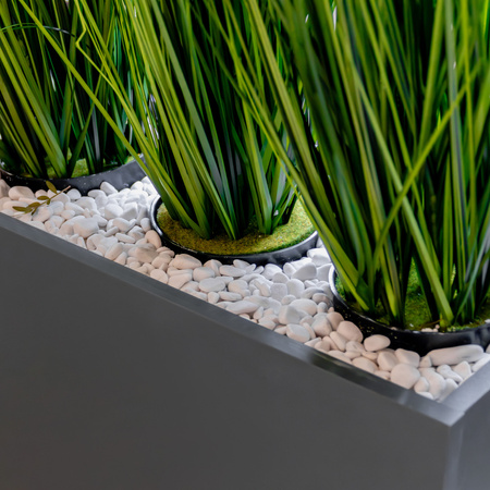 Skrzynia kwiatowa Mega-M H-70 cm L-135 cm G-30 cm Antracyt 0164