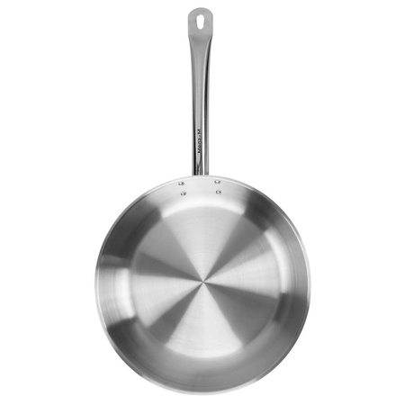 Patelnia ze stali nierdzewnej Mega-M ⌀32 cm