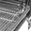 Grill ogrodowy węglowy z pokrywą Mega-M 2 x stolik boczny